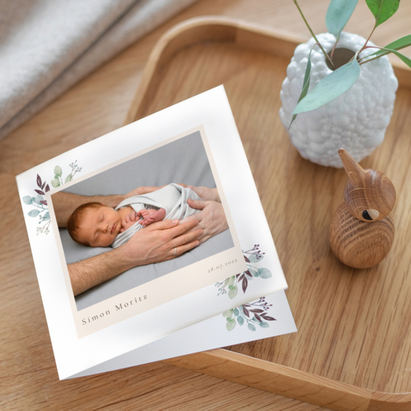 Geburtskarte Olive