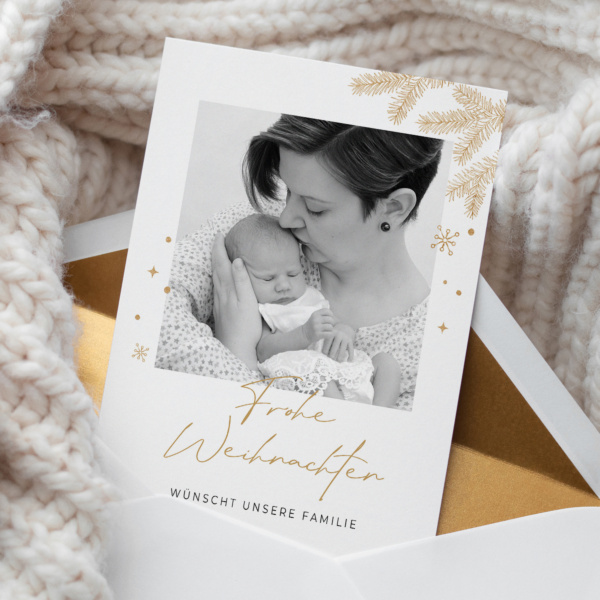 Weihnachtskarte Christmas Love