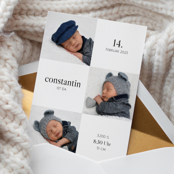 Geburtskarte Amore