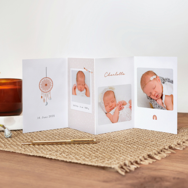 Leporello-Set Boho
